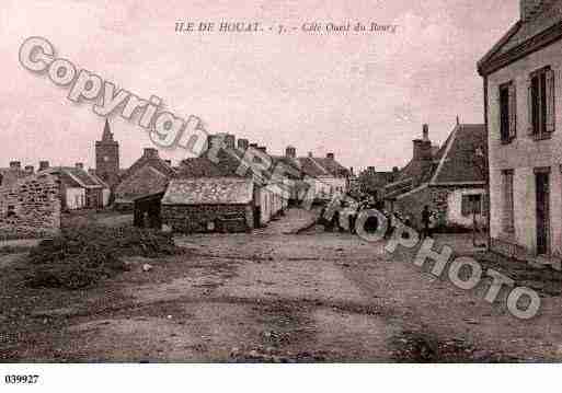 Ville de ILED'HOUAT, carte postale ancienne