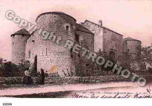 Ville de MONTSAINTJEAN, carte postale ancienne