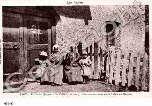 Ville de SAINTVERAN, carte postale ancienne