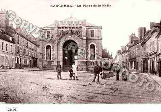 Ville de SANCERRE, carte postale ancienne