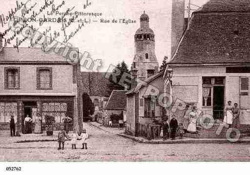 Ville de THIRONGARDAIS, carte postale ancienne