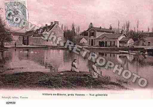 Ville de VILLIERSENBIERE, carte postale ancienne