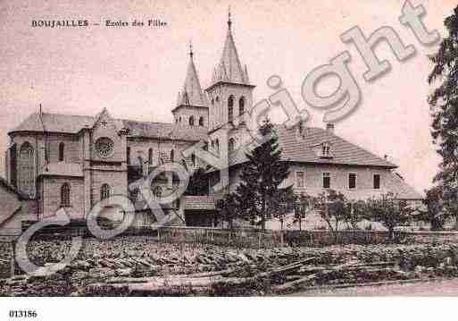 Ville de BOUJAILLES, carte postale ancienne