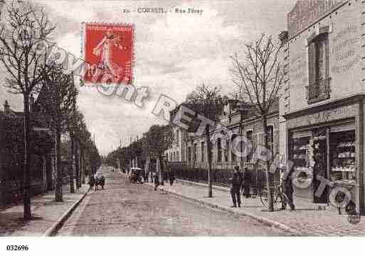Ville de CORBEILESSONNES, carte postale ancienne