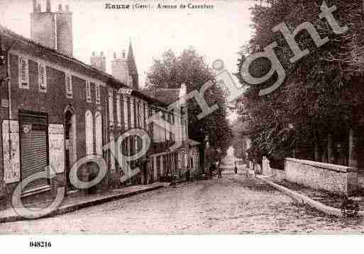 Ville de EAUZE, carte postale ancienne