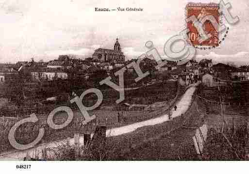 Ville de EAUZE, carte postale ancienne