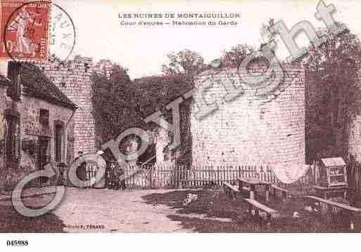 Ville de LOUANVILLEGRUISFONTAINE, carte postale ancienne