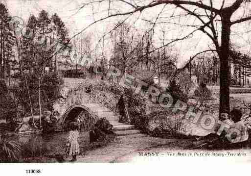 Ville de MASSY, carte postale ancienne