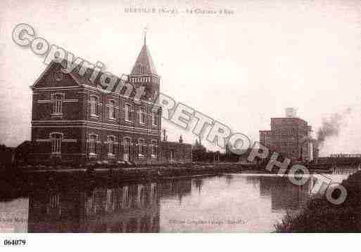 Ville de MERVILLE, carte postale ancienne