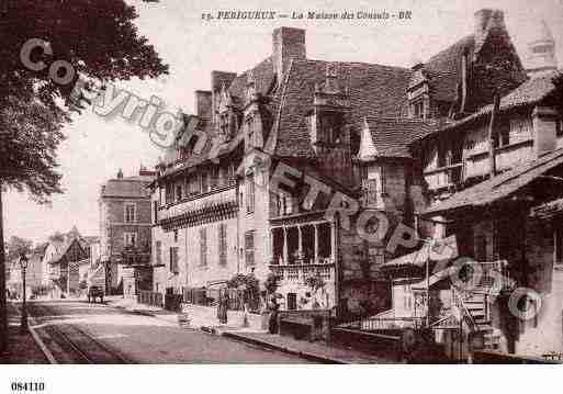 Ville de PERIGUEUX, carte postale ancienne