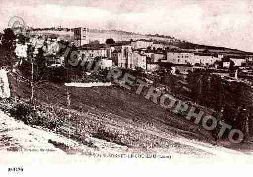 Ville de SAINTBONNETLECOURREAU, carte postale ancienne