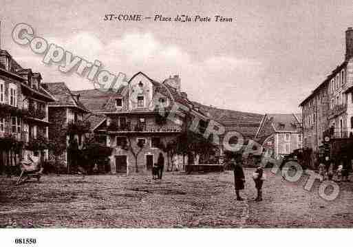 Ville de SAINTCOME, carte postale ancienne