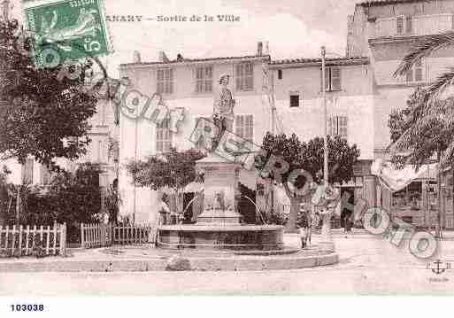 Ville de SANARY, carte postale ancienne