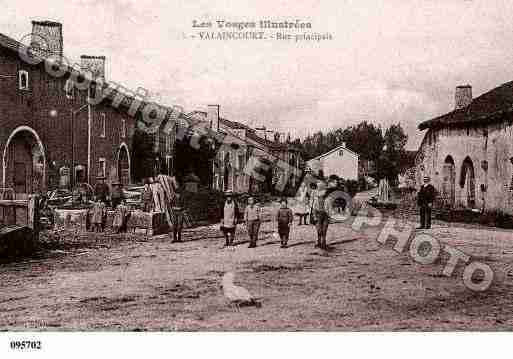 Ville de VALAINCOURT, carte postale ancienne