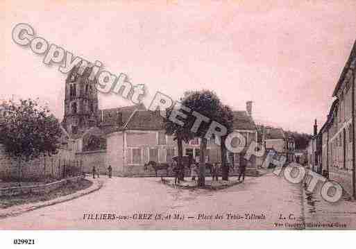 Ville de VILLIERSSOUSGREZ, carte postale ancienne