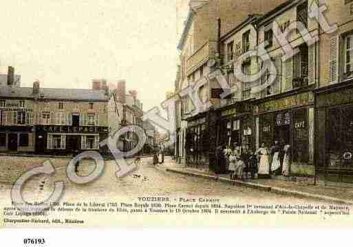 Ville de VOUZIERS, carte postale ancienne