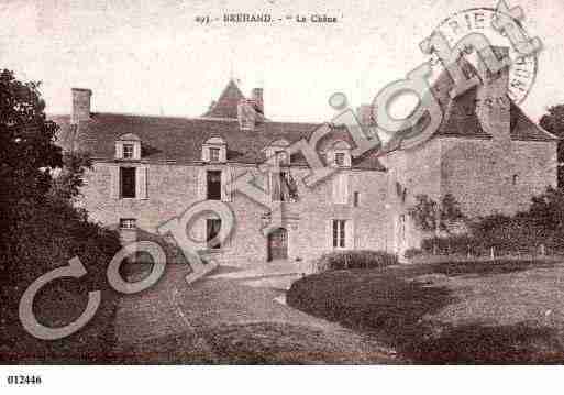 Ville de BREHAND, carte postale ancienne