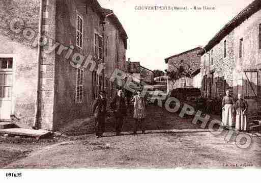 Ville de COUVERTPUIS, carte postale ancienne