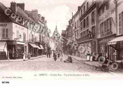 Ville de DREUX, carte postale ancienne