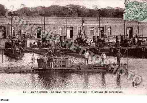 Ville de DUNKERQUE, carte postale ancienne