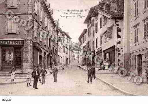 Ville de HASPARREN, carte postale ancienne