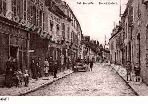 Ville de JANVILLE, carte postale ancienne