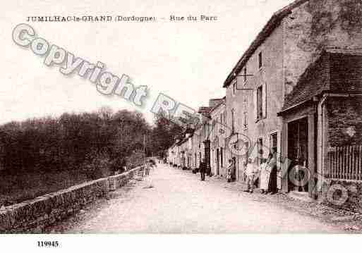 Ville de JUMILHACLEGRAND, carte postale ancienne