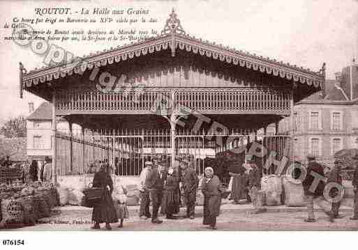 Ville de ROUTOT, carte postale ancienne
