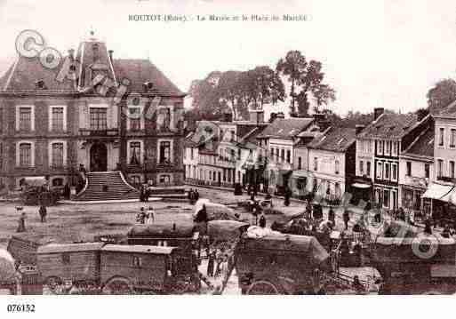 Ville de ROUTOT, carte postale ancienne