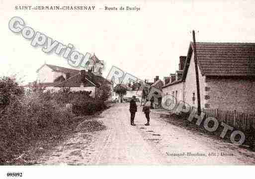 Ville de SAINTGERMAINCHASSENAY, carte postale ancienne