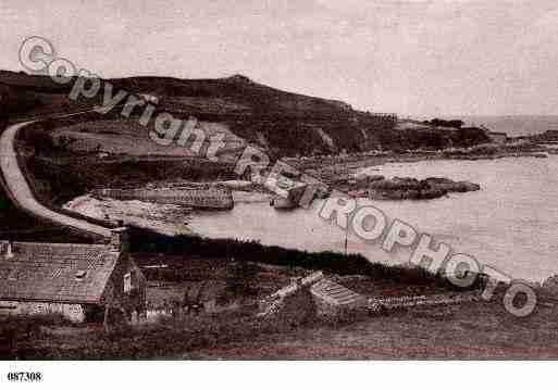 Ville de SAINTGERMAINDESVAUX, carte postale ancienne