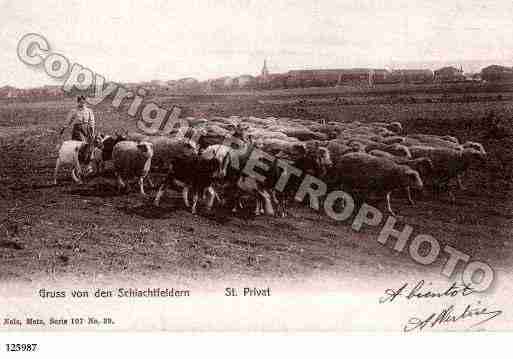 Ville de SAINTPRIVATLAMONTAGNE, carte postale ancienne