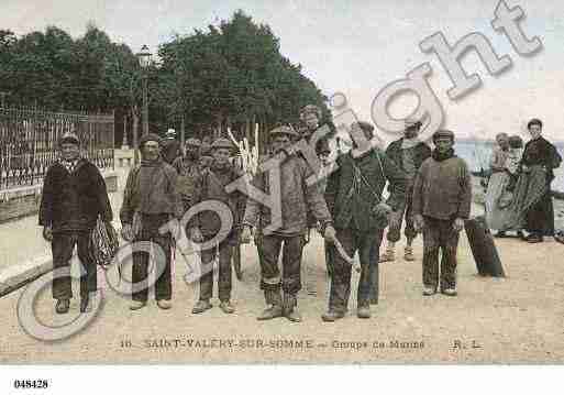 Ville de SAINTVALERYSURSOMME, carte postale ancienne