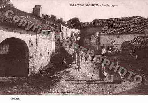 Ville de VALFROICOURT, carte postale ancienne