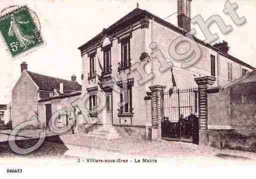 Ville de VILLIERSSOUSGREZ, carte postale ancienne