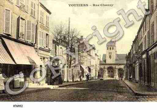 Ville de VOUZIERS, carte postale ancienne