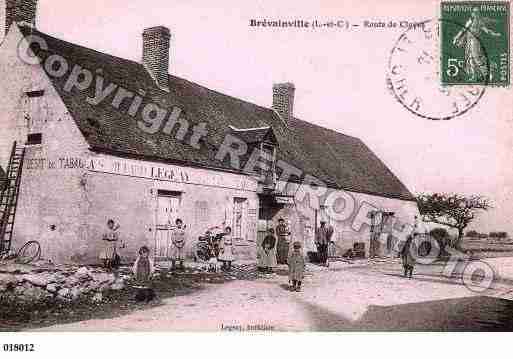 Ville de BREVAINVILLE, carte postale ancienne