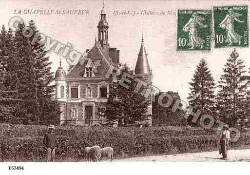 Ville de CHAPELLESAINTSAUVEUR(LE), carte postale ancienne