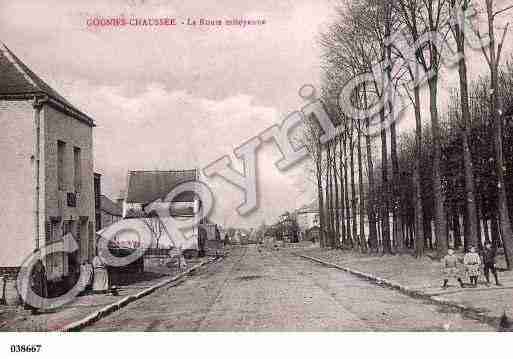 Ville de GOGNIESCHAUSSEE, carte postale ancienne