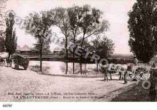 Ville de LAVILLETERTRE, carte postale ancienne