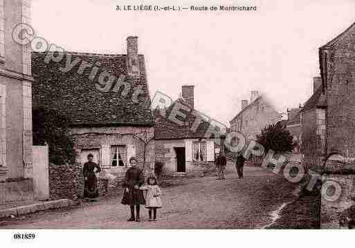 Ville de LIEGE(LE), carte postale ancienne