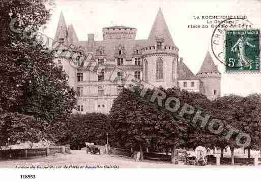 Ville de ROCHEFOUCAULD(LA), carte postale ancienne
