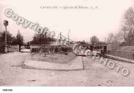 Ville de CAVAILLON, carte postale ancienne