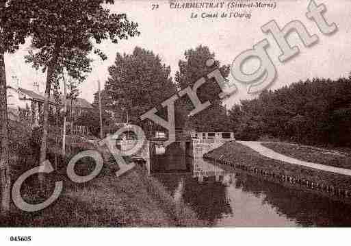 Ville de CHARMENTRAY, carte postale ancienne