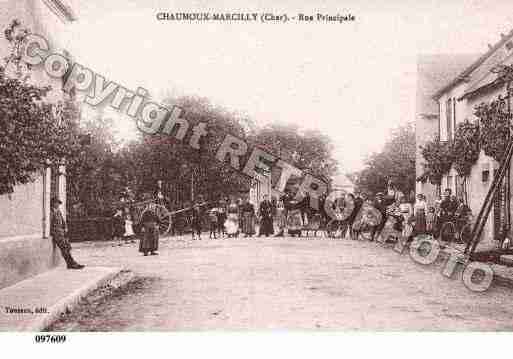 Ville de CHAUMOUXMARCILLY, carte postale ancienne