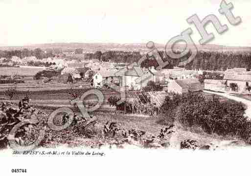 Ville de EPISY, carte postale ancienne