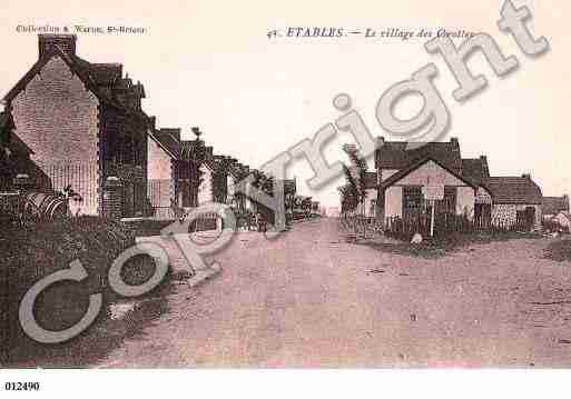 Ville de ETABLESSURMER, carte postale ancienne