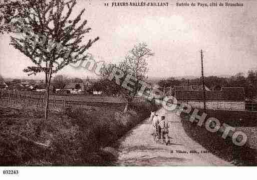 Ville de FLEURYLAVALLEE, carte postale ancienne