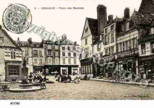 Ville de ISSOUDUN, carte postale ancienne