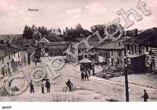 Ville de MANRE, carte postale ancienne